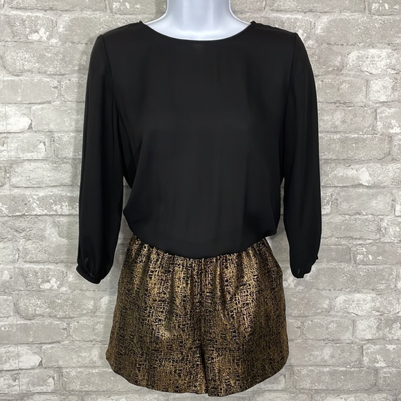 Saks Fifth Avenue Long Sleeve Romper - Picture 1 of 7